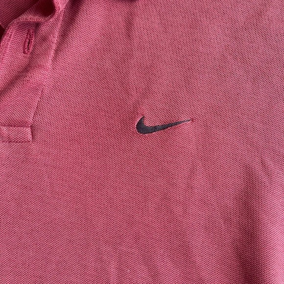 Nike Dri Fit Golf Polo Mens Size Large Shirt short fitted - Picture 3 of 7